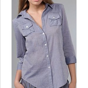 Elizabeth and James Cohen Button Down Chambray